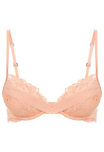 Peach Push up Bra